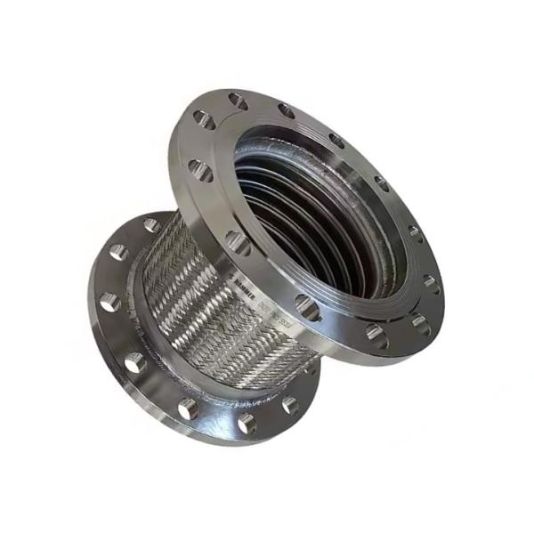 DN500 SS304 Carbon Steel Flange Connection Flexible Metal Braided Hose