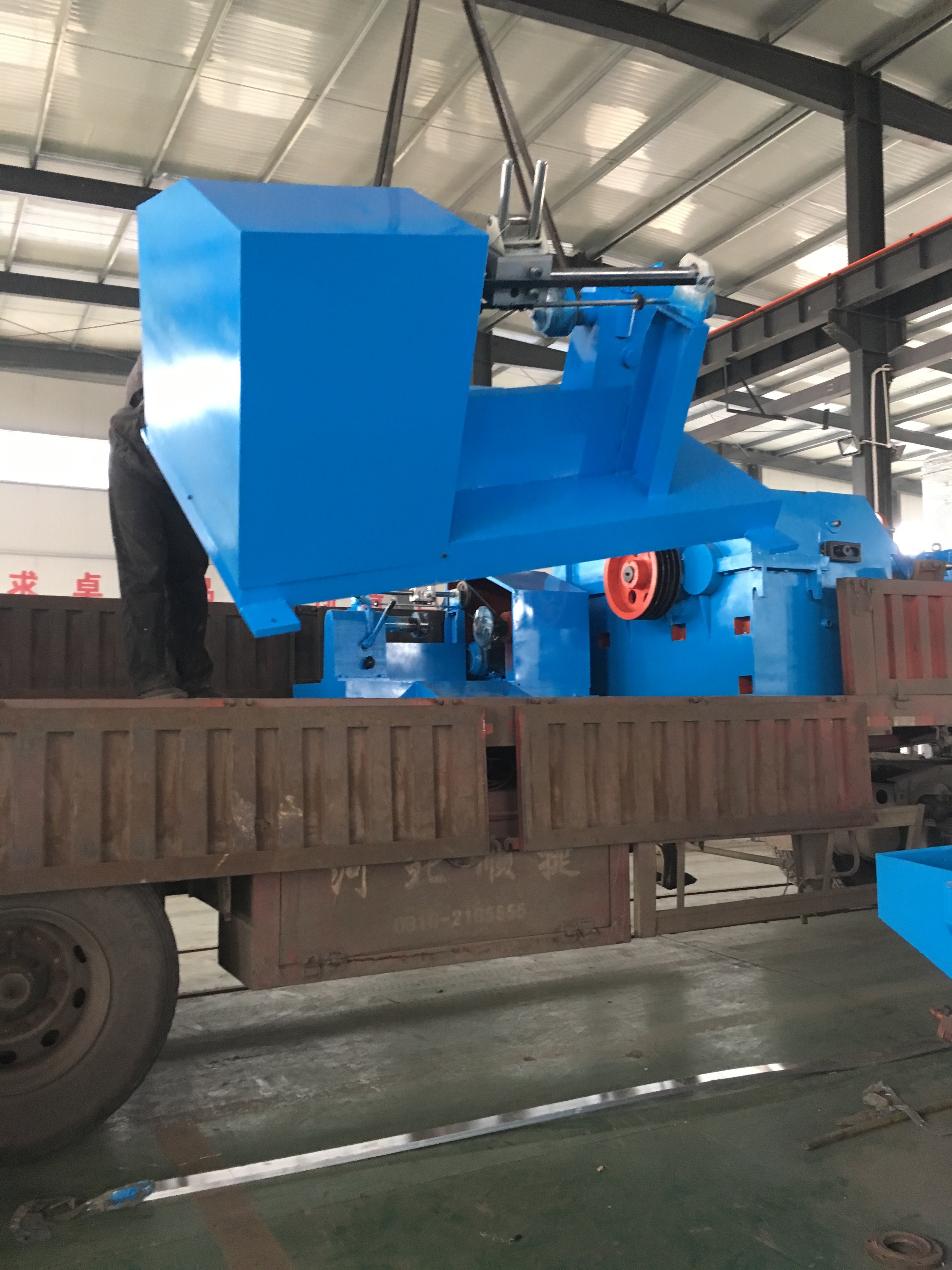 17D Intermediate Copper Wire Drawing Machine With Double Spooler