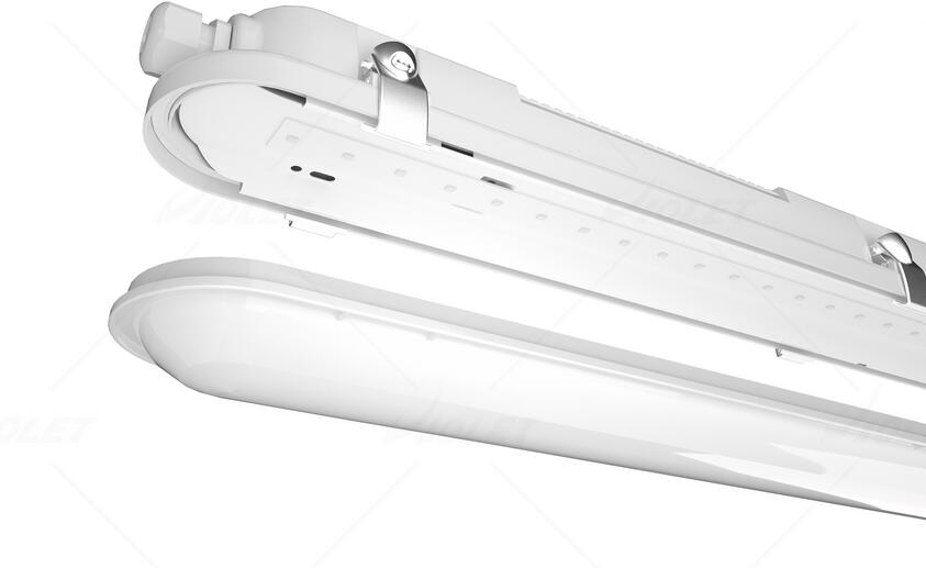 IP65 140lm/w Tri-Proof Led Light Fixture Microwave Sensor Led Linear Light 150cm