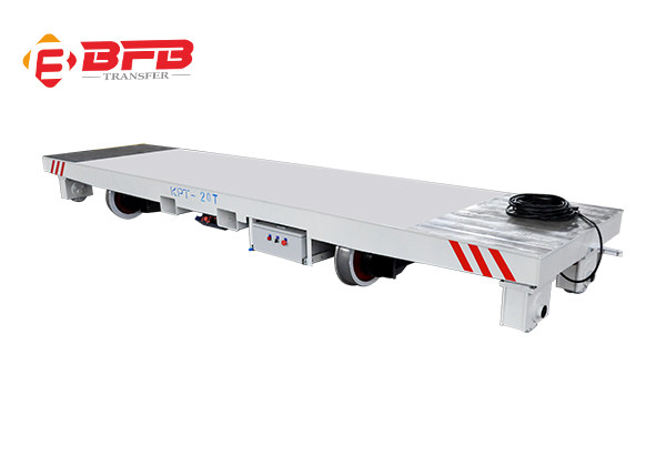 Cable Powered Railway Track Trolleys For Slab Handling