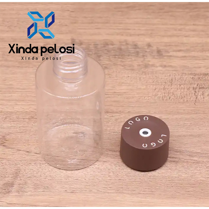 Jar Cosmetic Bottle Caps Soft Touch Unique Center Twist Lock Dispensing Screw Cap