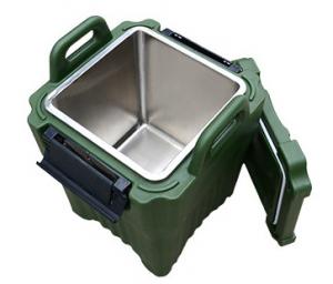 China Military 40L Insulated Soup Carrier Stackable Square With SS Inside on sale