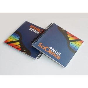 Spiral notebook with dividers, spiral notebook with custom printing,spiral