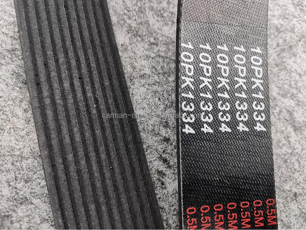 10PK1334 Belt Super Replacement Component for Howo Longgong Shantui Cummins Weichai Car Fitment Howo Year 2023 For Replace/Repair