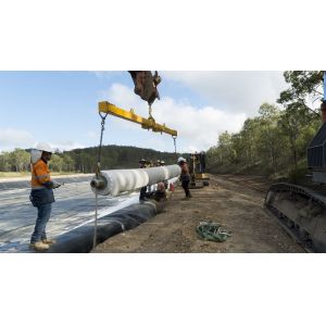 Pioneer Cement Sand Mixed Concrete Mat Rolls For Permanent Erosion Control