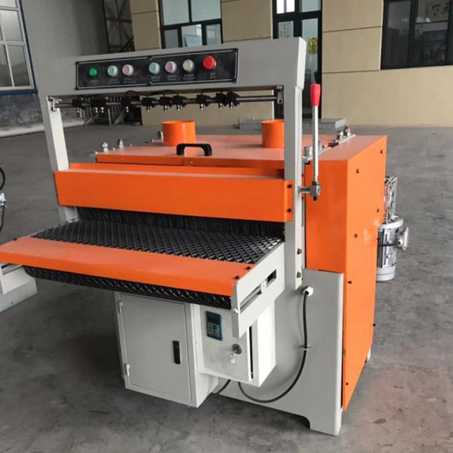 Competitive Two Blades Wood Mill Twin-axis Circular Saw Machine for Squares&Flooring Processing