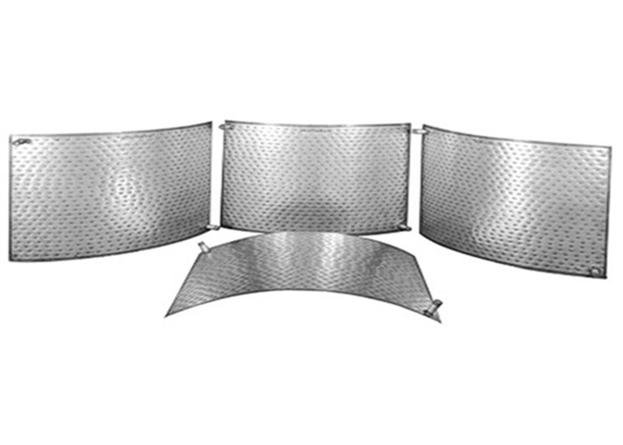 0.9mm Pillow Dimple Plate For Heat Exchanger Laser Welding Machine