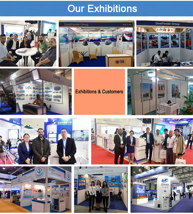 ISO17357-1:2014 80kPa Submarine Fenders Hydropneumatic Marine Dock
