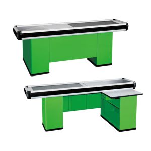 China Automatic Custom Checkout Counters Rust Proof With Crash Protection Measure on sale