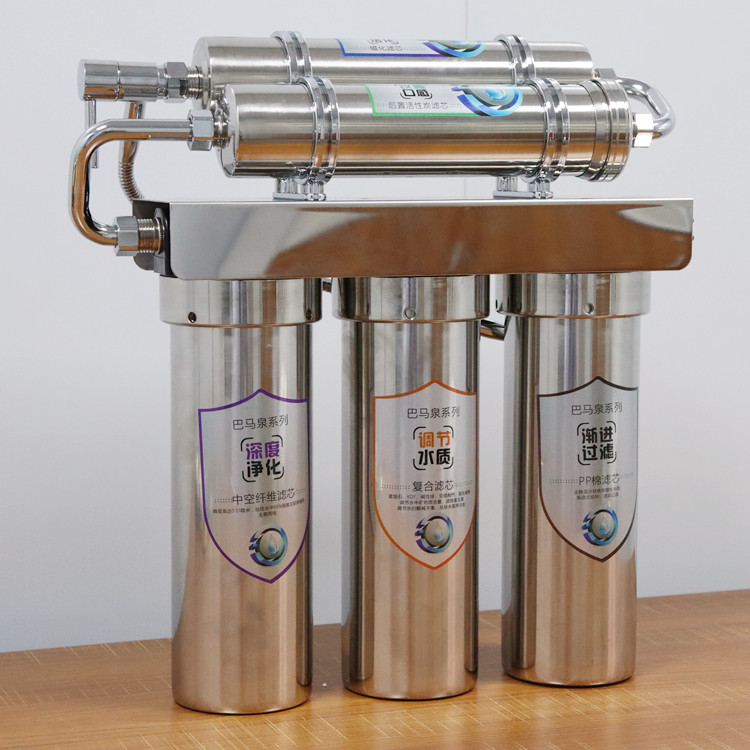 SUS304 250L/H Household Alkaline Ro Water Purifier Kitchen Tap Water