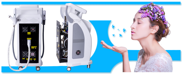 Hair OPT SHR Machine Black Doll Treatment Nd YAG Laser Tattoo Removal