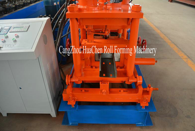 Metal Interchangeable C Purlin Roll Forming Machine , Roll Form Machine 1.5-3.0mm Thickness