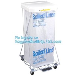 Infectious Emergency Autoclavable Biohazard Bag On Roll Warning Label/Sterilizat