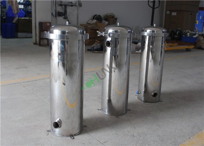 Water Treatment Stainless Steel Bag Filter Housing Milk Beverage Liquid Filtration Single Multiple