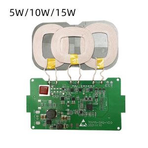 Three Coil Wireless Charging Module 10W , PCBA Wireless Power Module