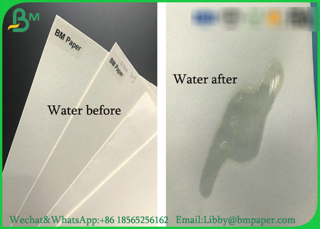 0.3mm To 3mm Uncooated White Absorbent Paper / Bibulous Paper For Desiccant Tablet