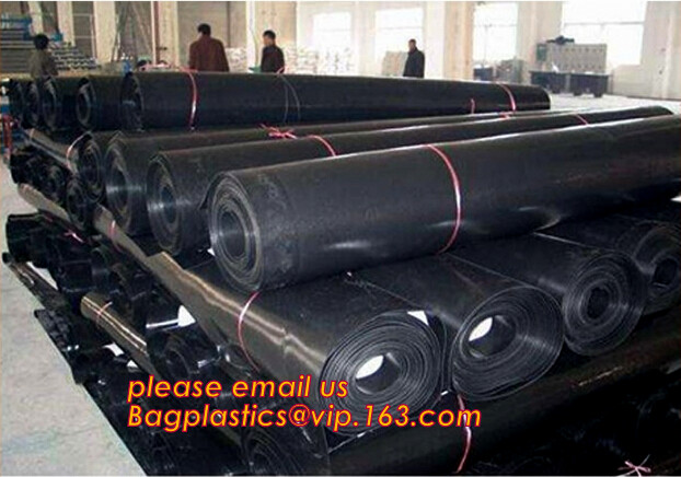 2mm HDPE reinforced polypropylene geomembrane for landfill,Geomembrane fish farming Pond Liner Hdpe Geomembrane BAGPLAST