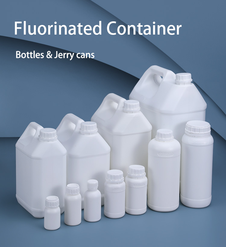 1000ml Empty HDPE Laboratory Reagent Bottle Narrow Mouth Acid Resistance