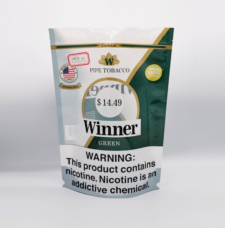 Resealable zipper food packaging bags stand up pouch custom spice powder tobacco packaging plastic bag tobacco pouches