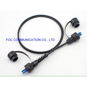 FTTA Cable Assemblies Fiber Optic Patch Cord LC/UPC With ODVA Connectors TPU