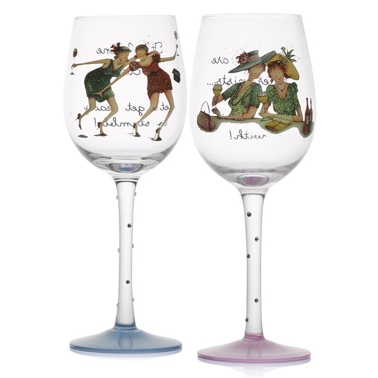 Factory Supplied Top Quality Custom Wine Glass Goblet Wedding Glass Professional personalized popular wine glass