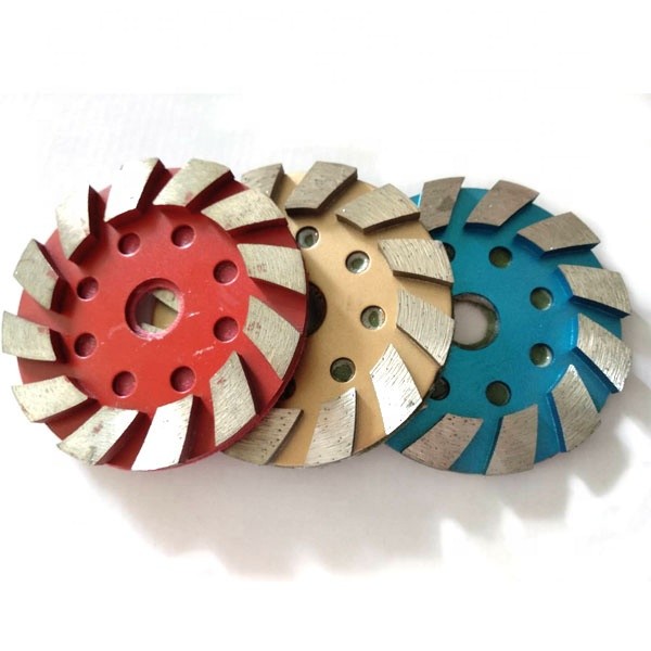 4'' 100mm Diamond Polishing Tools , Concrete Grinding Pads For Angle Grinder