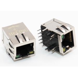 1000 Mb One Port Modular Jack MJ1A-B211-RSL13T101