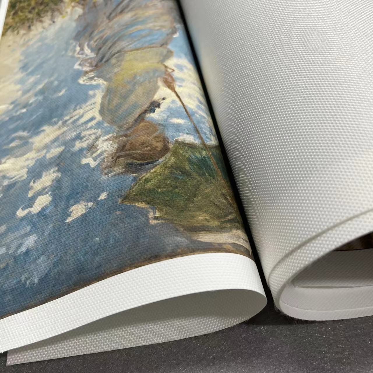 Large Format 3.2m Poster Banner Eco Solvent Latex UV Inkjet 100% Polyester Canvas Roll