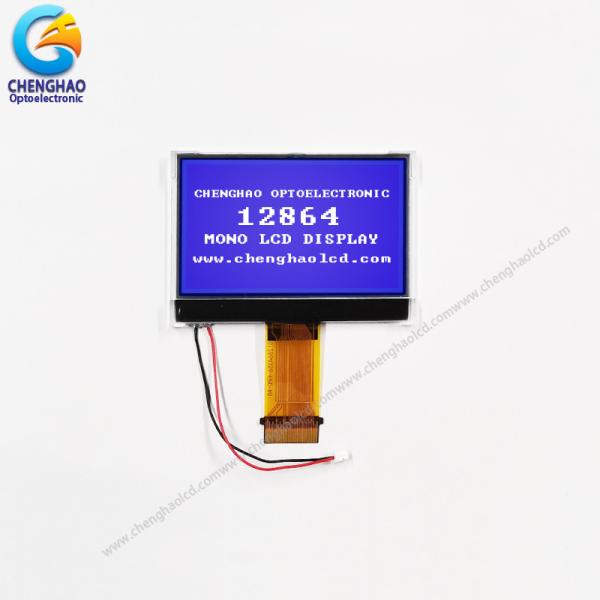China 128x64 Monochrome LCD Display STN Negative COG Dot Matrix Graphic LCD on sale China 128x64 Monochrome LCD Display STN Negative COG Dot Matrix Graphic LCD on sale