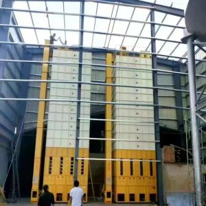  Energy Saving And Circulating Low Temperature Rice Grain Dryer With 60 Tons Batch Manufactures