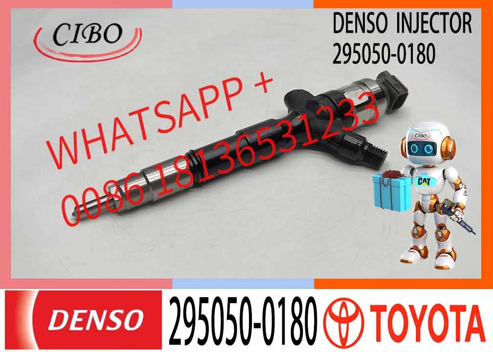 Good Selling 295050-0180 295050-0460 Diesel Injector Common Rail Fuel Injector Excavator 23670-0L090 23670-39365