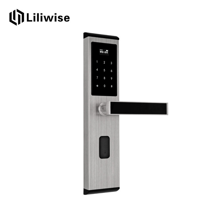 Keyless Access Apartment Door Locks Stainless Steel For Smart Home