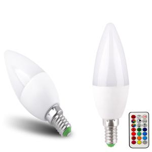  RGB Color Changing LED Light Bulbs Replacement E22 E14 Light Base Manufactures