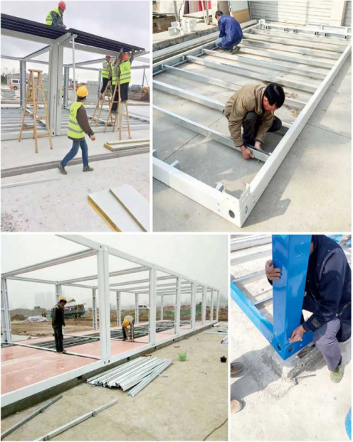Q355 Q235 Modular Container Buildings Prefab Container Homes Customized