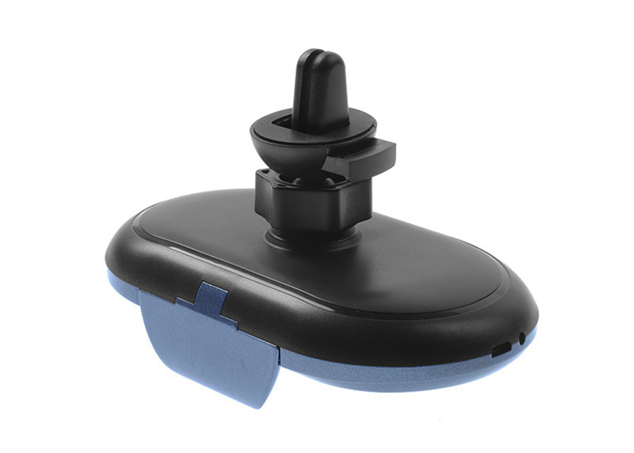 Handlebar Mounted Car Wireless Charger Blue Black ABS PC AC 5V/2A Weight 220g