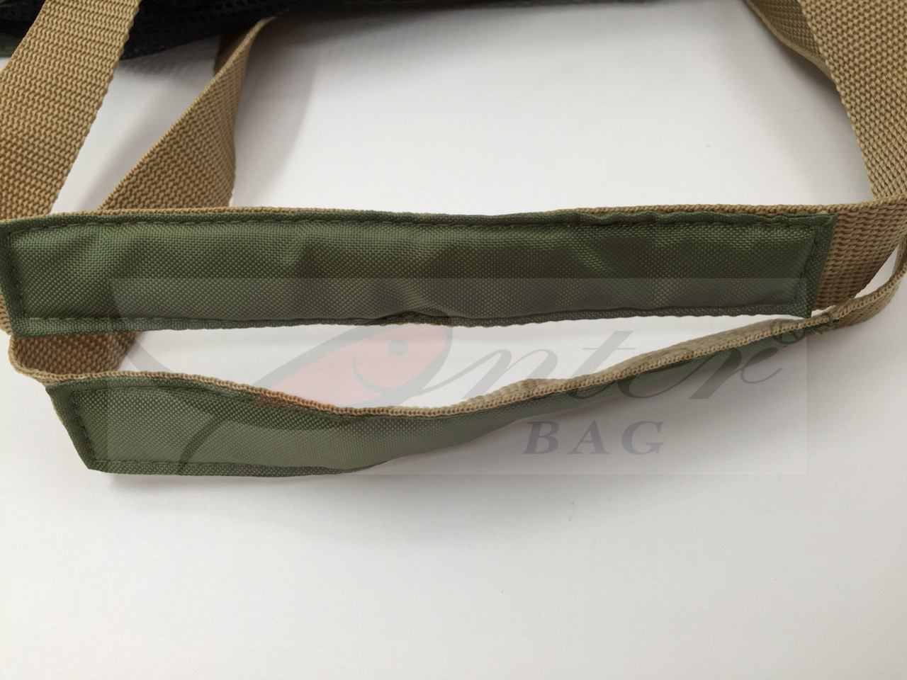 Large Capacity Green Reusable Folding Shopping Bags Non Toxic 42*28*24 CM