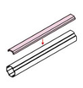 Translucent HDPE Aluminium Pipes Fittings Covering For Workbench