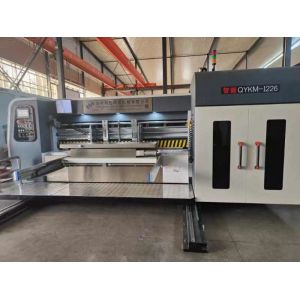 Automatic 4 Color Carton Box Flexo Printing Machine with and Automatic Grade