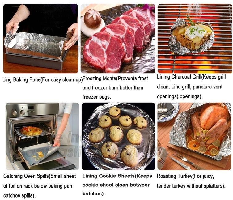 Bleached with Unbleached Greaseproof Paper for food wrapping,Environmental friendly and green greaseproof food packaging