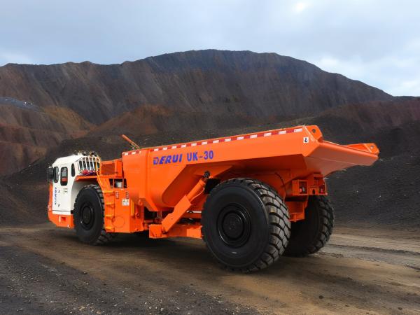 DERUI DRUK-30 Underground Dump Truck OEM Underground Rock Truck 30 tons loading