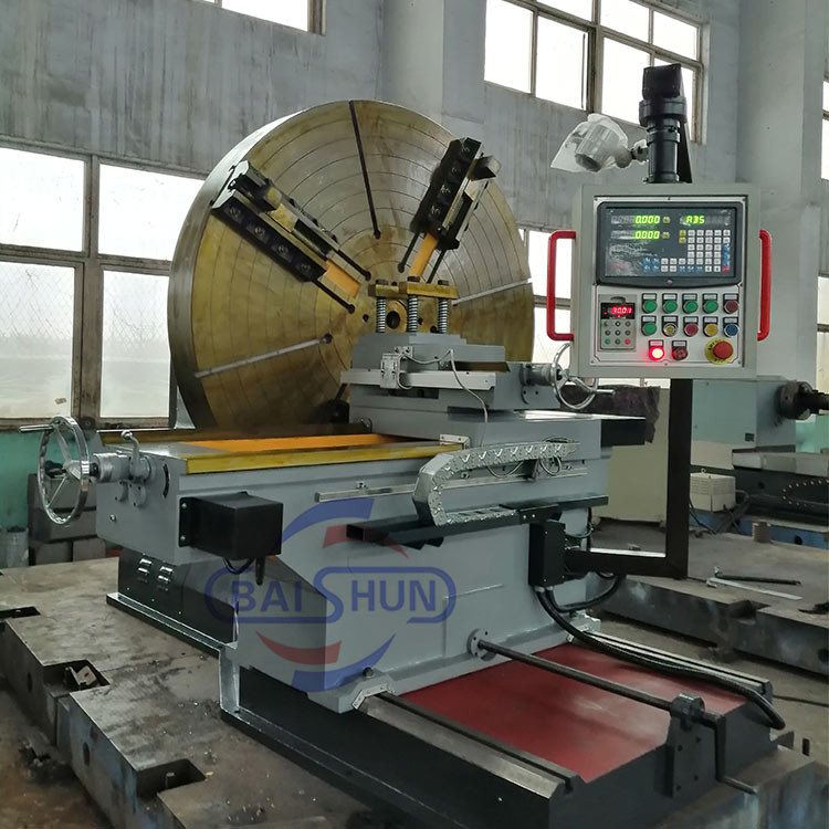 Chinese Machines Supply Heavy Flange Turning Lathe Face Lathe