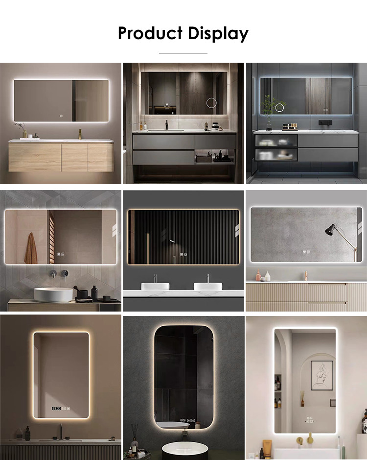 Wall Mounted Led Smart Bathroom Mirror 750x1000mm Rectangular
