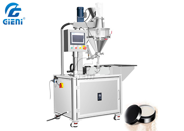 900 Pcs/Min Loose Powder Filling Machine 15L Tank With Working Platform