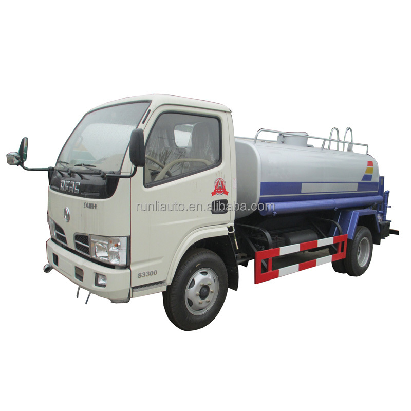 Dongfeng 4x2 5Ton Water Tanker Truck 5Ton Watering Truck 5Ton Water Wagon
