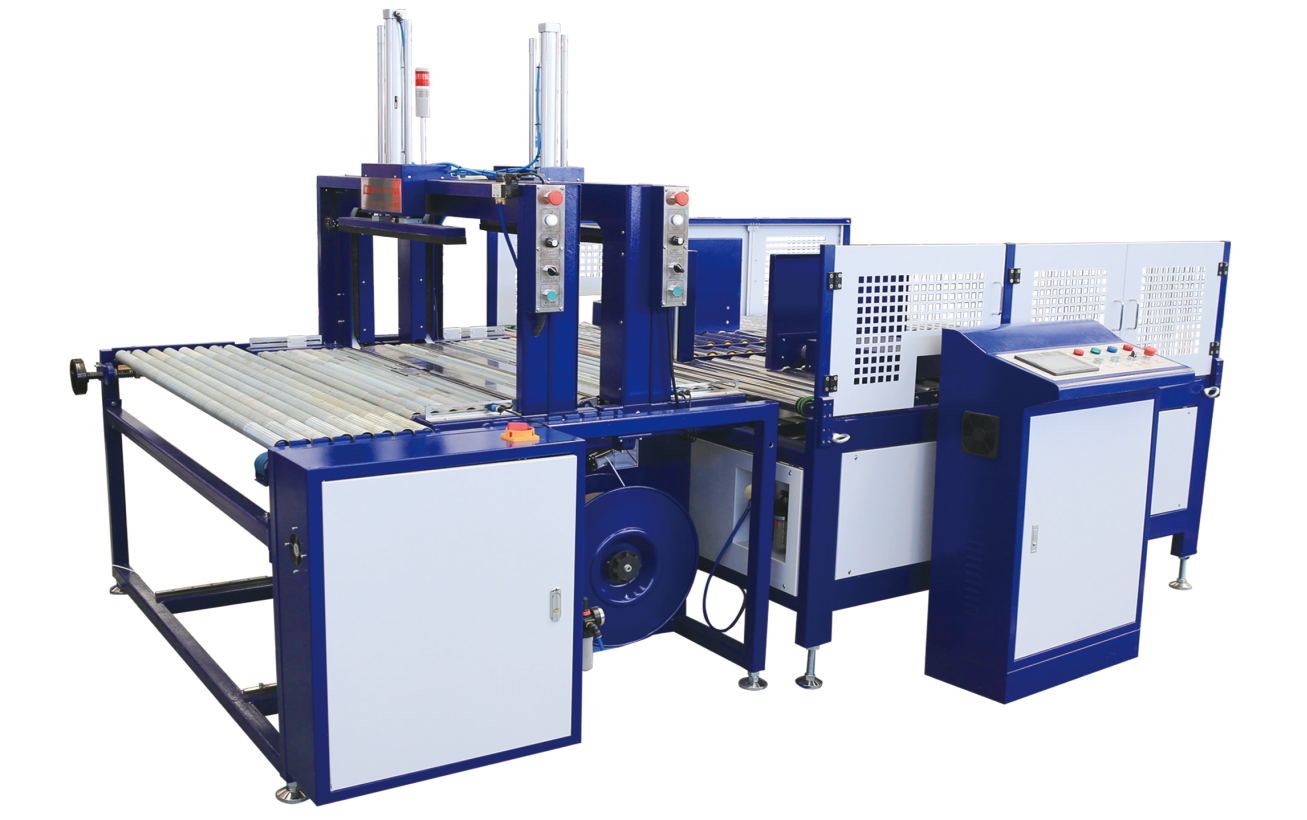 1200mm Carton Box Strapping Machine 2.5kw Power Consumption