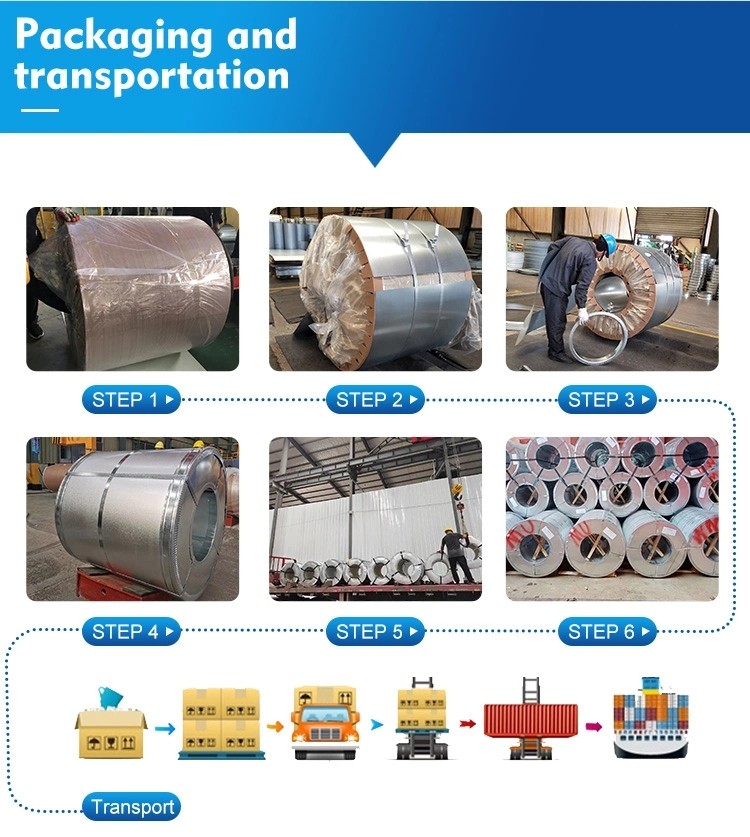 Aluminium PPGL Steel Coil Zinc Coated Nm500 For Construction Plate