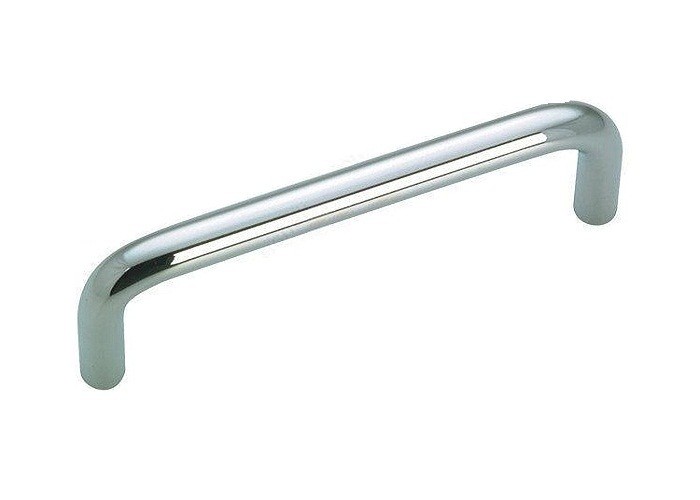 64mm CC Polished Chrome Solid Steel Cabinet Handles And Knobs Decorative Cabinet Wire Pull ​