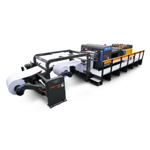 Ac Servo Paper Roll Cutting Machine Precision 60-550GSM Paper Cutting Machinery