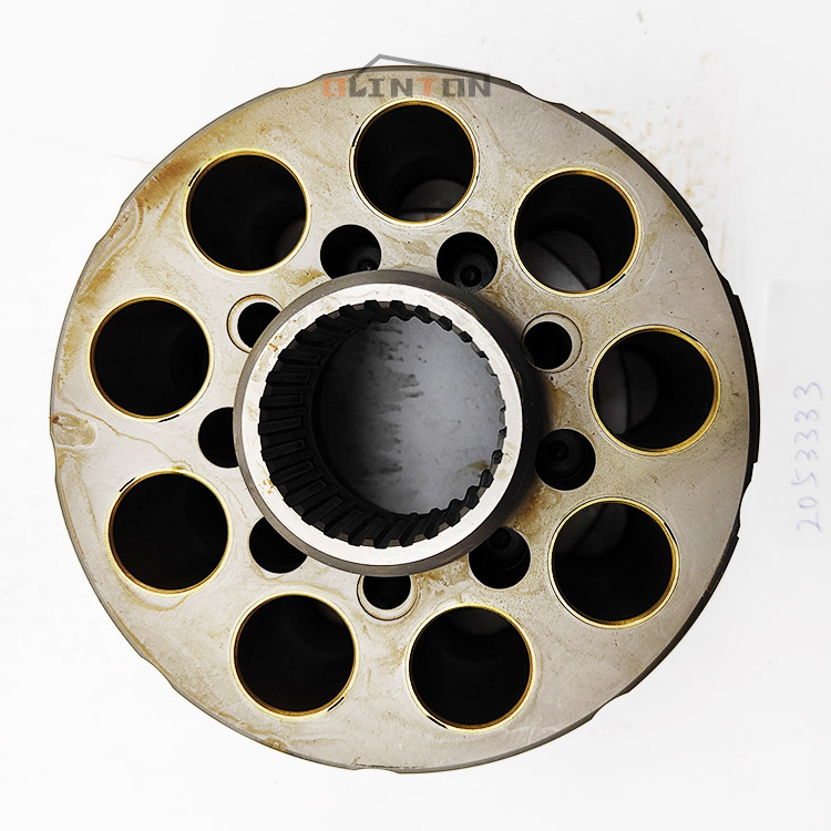Highly Durable ZX330-3 Cylinder Block Part No 2053333 for Newly Designed Excavator