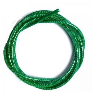  Track Nylon Coated Stainless Steel Wire Rope with Free Cutting Steel and Durability Manufactures